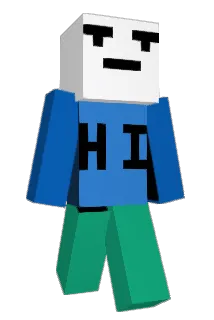 Duffly Minecraft avatar full body