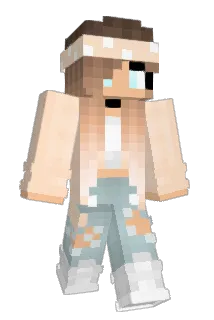DuhImAmelia Minecraft avatar full body