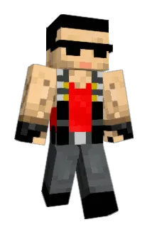 DukestNukem Minecraft avatar full body
