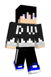DumbWazowski Minecraft avatar full body