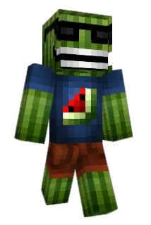 Dummitt Minecraft avatar full body