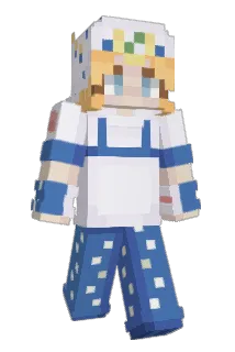 Dumpsterbabie Minecraft avatar full body