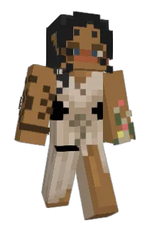 DumpyBubblesss Minecraft avatar full body