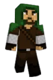 Dungeons Minecraft avatar full body