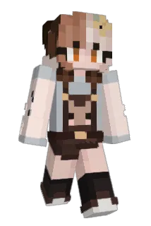 DuskyTanuki Minecraft avatar full body