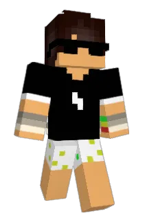 Dusther Minecraft avatar full body