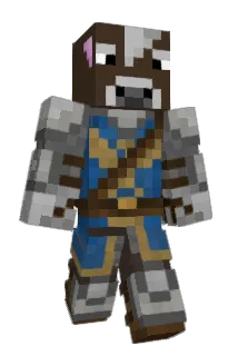 DustinJustin Minecraft avatar full body