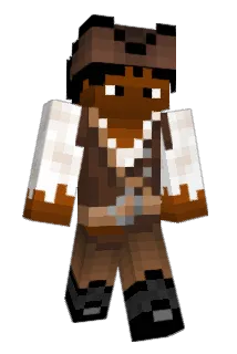 Dusty_African Minecraft avatar full body