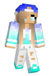 DutchGameGirlXL Minecraft avatar full body