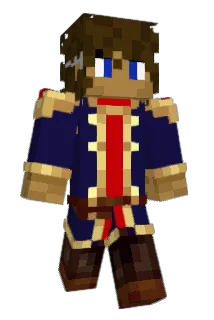 Duxzie Minecraft avatar full body