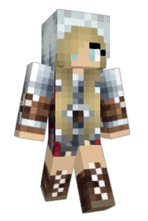 Dwaarfen Minecraft avatar full body