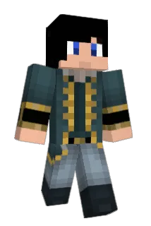 DwarfCaptain Minecraft avatar full body