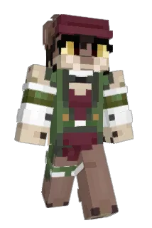 Dwez Minecraft avatar full body