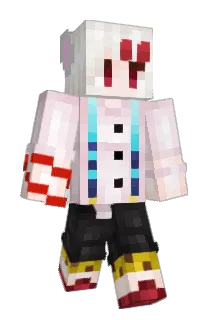 Dyb3r Minecraft avatar full body
