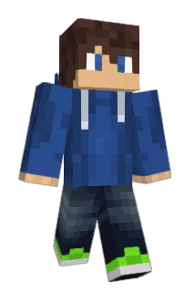 Dylkn Minecraft avatar full body