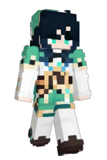 Dynfari Minecraft avatar full body