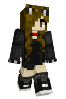 DysphoricKittyXO Minecraft avatar full body