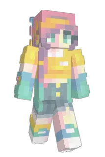 Dzbae Minecraft avatar full body