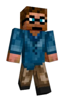 E10S Minecraft avatar full body
