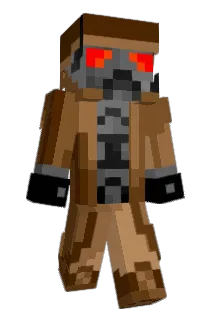 E12357 Minecraft avatar full body