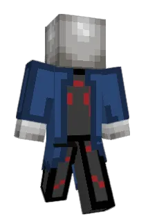 E4H54N Minecraft avatar full body