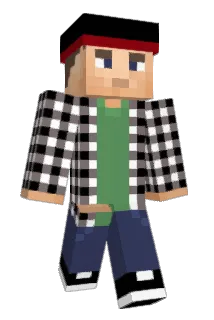 E636 Minecraft avatar full body