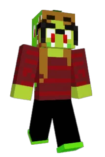 ECAsaur Minecraft avatar full body