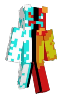 EDW396 Minecraft avatar full body