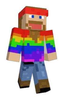 EFANG3701 Minecraft avatar full body