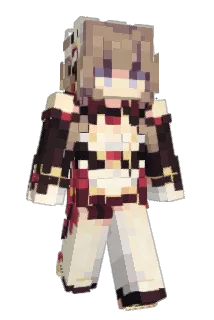 EK04 Minecraft avatar full body