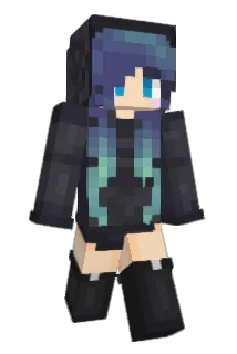 ETLuna Minecraft avatar full body