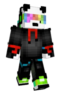 ET_Panda Minecraft avatar full body