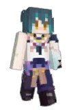 EV1108 Minecraft avatar full body