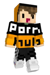 EVA13055 Minecraft avatar full body