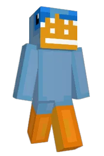 EVIL_ORANGEGUY Minecraft avatar full body