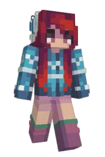 EVavocado Minecraft avatar full body