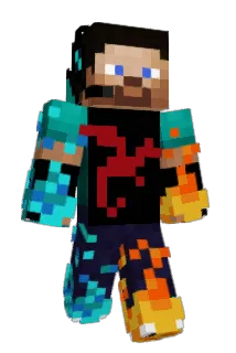 E_Z123 Minecraft avatar full body