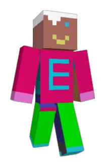 E_gaming Minecraft avatar full body