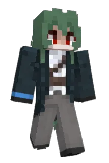 E_leaf Minecraft avatar full body