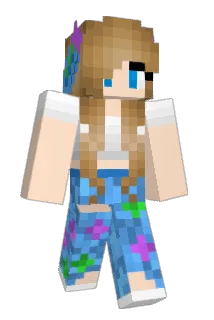 E_lizard Minecraft avatar full body