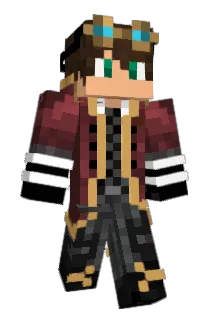 E_raptor Minecraft avatar full body