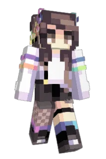 E_von Minecraft avatar full body