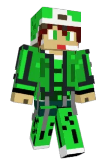 East_Green Minecraft avatar full body