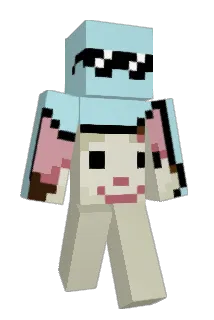 Easykeys Minecraft avatar full body