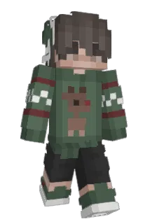 EatingLunch Minecraft avatar full body