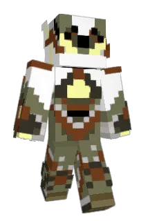 Eblok Minecraft avatar full body
