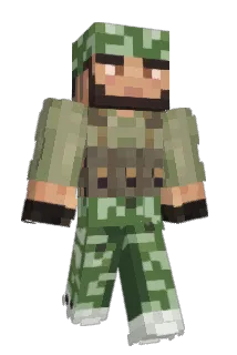 Echappatoire Minecraft avatar full body