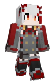 EchiiDechii Minecraft avatar full body