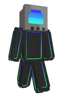 Echobitz Minecraft avatar full body