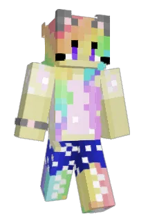 Echocatz Minecraft avatar full body